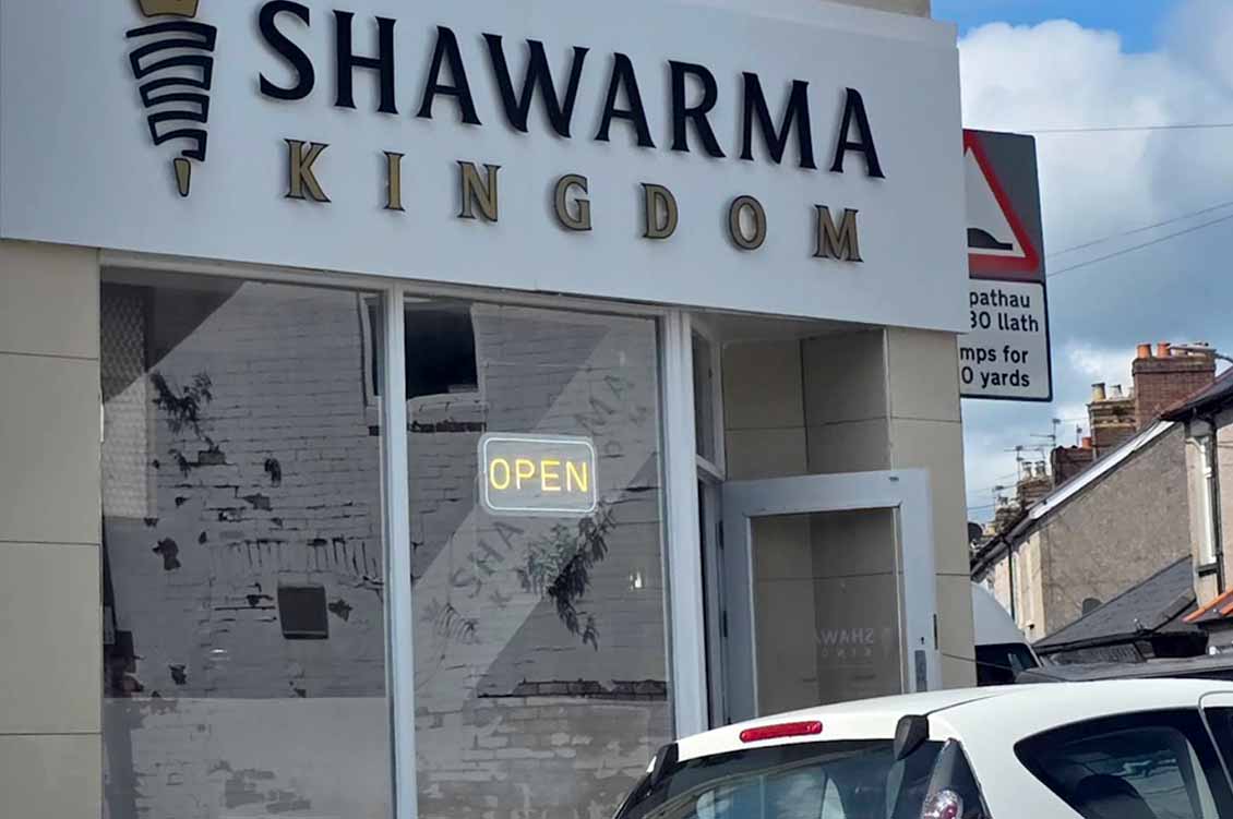 Shawarma Kingdom Takeaway, Newport
