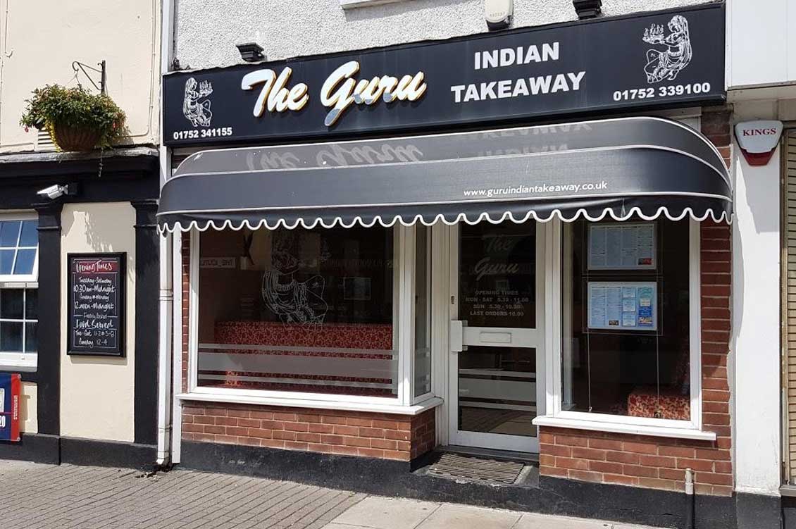 The Guru Indian Takeaway, Plympton, Plymouth