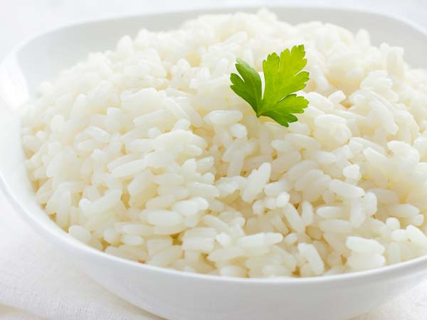 boiled rice 