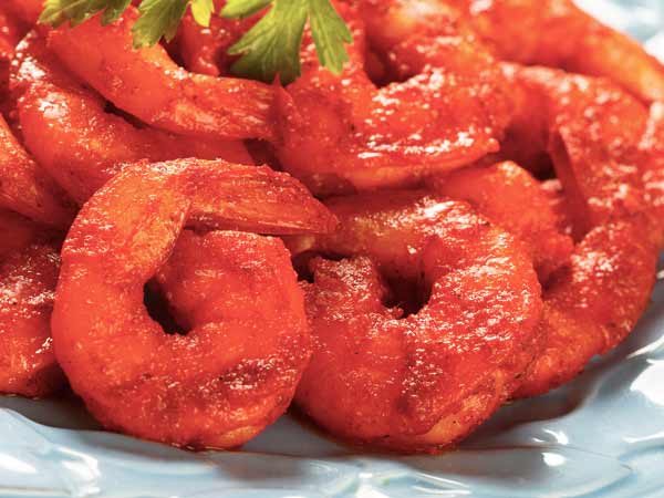 spicy king prawns