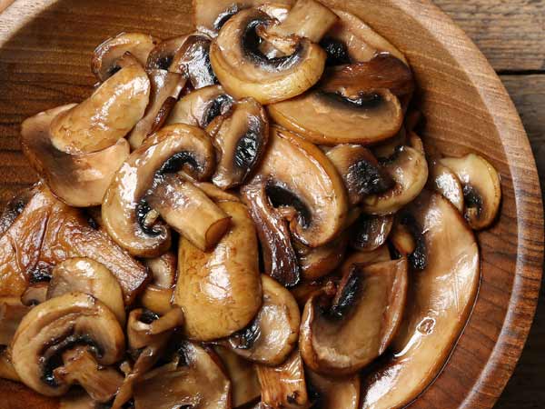 Fried mushrooms