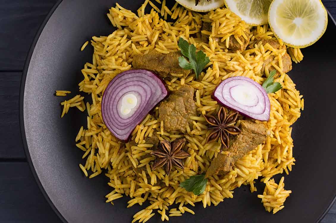 Bombay Rickshaw biryani